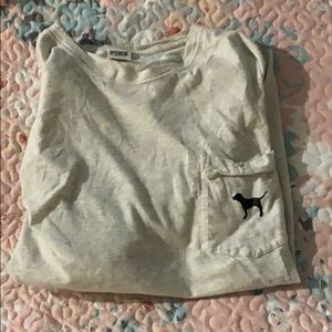 Long sleeve pink shirt